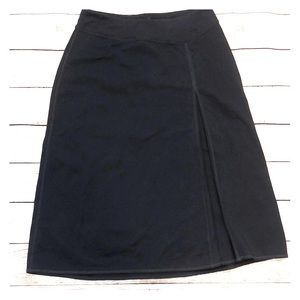 Athleta Charcoal Grey Tear Away B4 U Play Skirt L